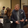 Aaron Jones discusses rural issues at Ohio Farmers Union convention