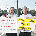 ‘Even the nuns are mad’: Catholic sisters are standing for Haitians outside ICE offices