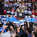 Trump and Harris, with starkly different records on labor issues, are both courting union voters