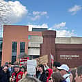 Hundreds of Ohio State University students call on university to remove Wexner name from buildings