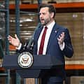 In Pennsylvania visit, Vance tries to ease fears over the economy as jobs report shows losses