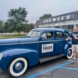 Brian Shaver tours OH-5 in a union-made 1939 Nash