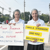 ‘Even the nuns are mad’: Catholic sisters are standing for Haitians outside ICE offices