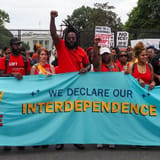 Protesters in D.C. rally for priorities to counter Trump’s 250th anniversary programming