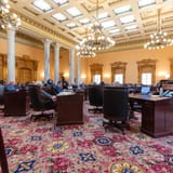 Progressive blogger arrested outside statehouse, charged with harassment