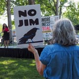 Protesters at the US Capitol rally for voting rights after Supreme Court ruling