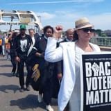 Thousands attend protests in Selma and Montgomery for voting rights