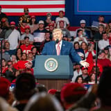 Trump set to campaign in tight US Senate contests in Iowa, Texas, Ohio, Michigan