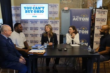 Ohio Democratic candidate for governor Amy Acton unveils anti-corruption agenda