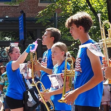 America’s 250th birthday celebrated, despite extreme heat, canceled events