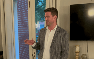 Ohio treasurer candidate Seth Walsh visits Tiffin, pitches investing more state money in Ohio