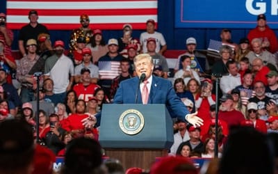 Trump set to campaign in tight US Senate contests in Iowa, Texas, Ohio, Michigan