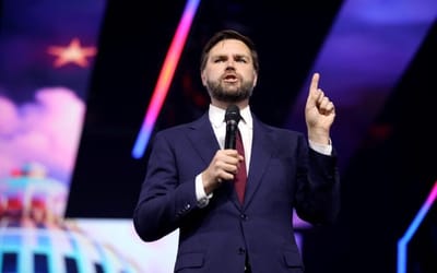 Vance blasts Dem ‘crazies’ in convention speech seen as possible 2028 audition