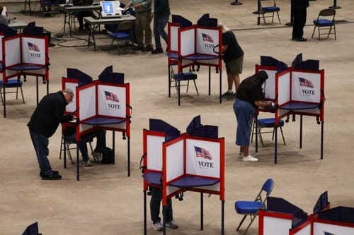 Early voting surges in midterm elections as millions cast their ballots