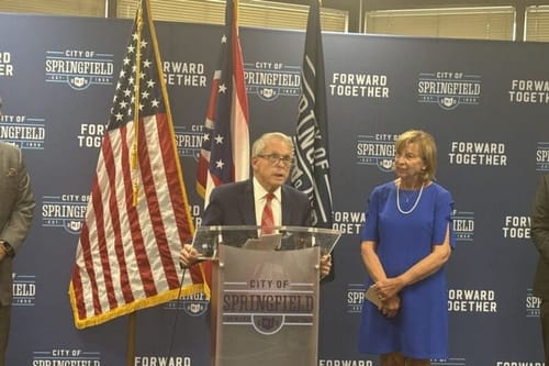 Gov. DeWine dispatches state troopers to Springfield schools after false claims from Trump, Vance