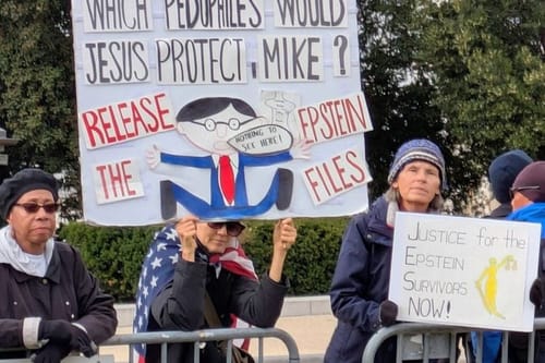 Lawmakers press for Epstein files briefing, as Dems release photos of his private island