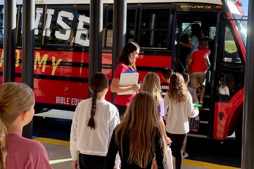 LifeWise’s big red bus is driving thorny questions about church and state