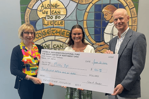 New Riegel grad earns 2026 Sight Center scholarship