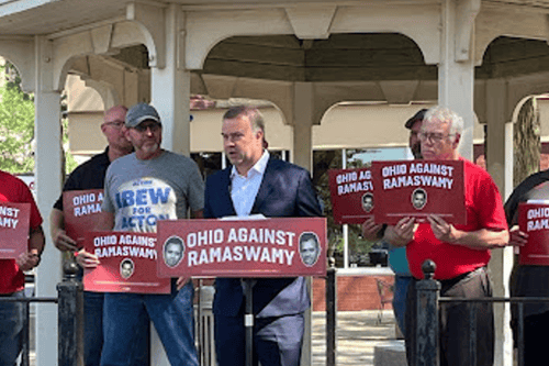 NW Ohio union leaders: Ramaswamy moved his company to Texas, now wants to run Ohio