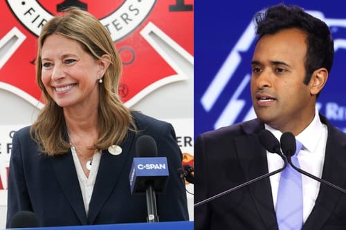 Fact check: Ramaswamy claimed to ‘lead’ on gas tax relief. Acton beat him to it by nearly 7 hours.