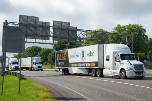 Self-driving trucks are cruising Ohio roads