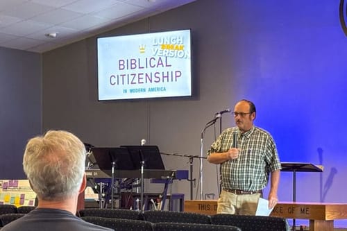 Seneca County Commissioner Bill Frankart aligns with controversial far-right Christian nationalist group