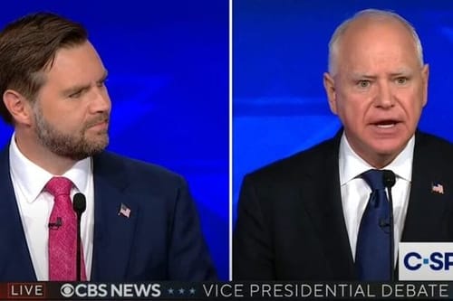 Tim Walz and J.D. Vance tangle in wonky, largely cordial vice presidential debate