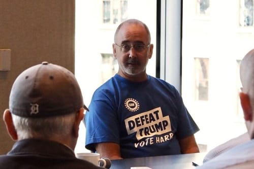 UAW’s Shawn Fain predicts working-class support for Harris-Walz ticket
