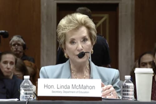 Trump, McMahon promote school voucher program as students return to class