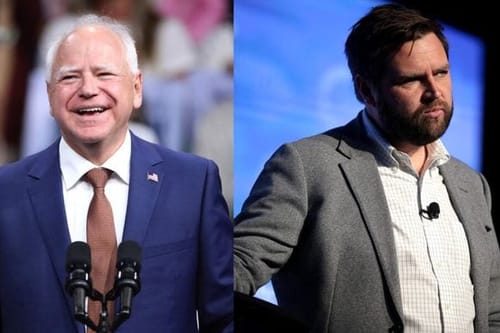 Walz, Vance prep for debate as hurricane politics swirl around presidential campaign