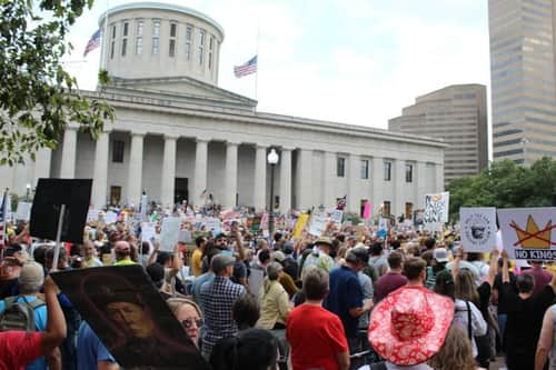 Large protests against Trump across Ohio, U.S., planned for Saturday