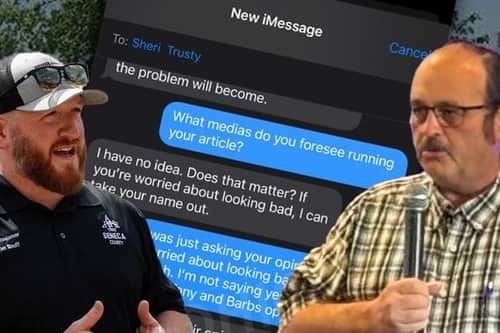 Shuff raised concerns over county website article before publication, text messages show