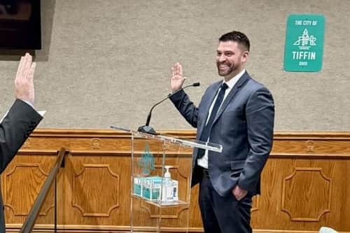 Tiffin City Council names Kyle Daugherty to fill at-large vacancy