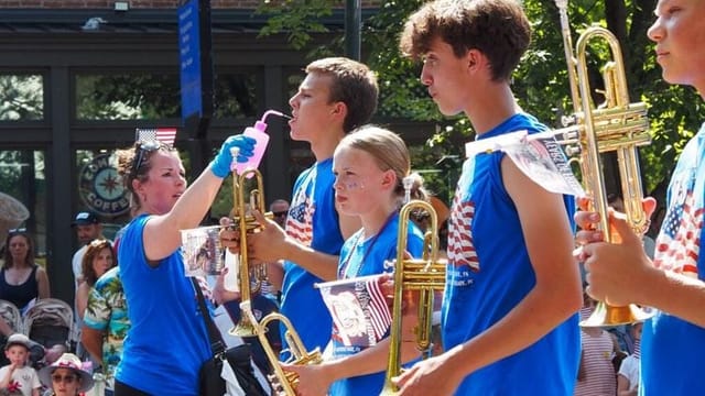 America’s 250th birthday celebrated, despite extreme heat, canceled events