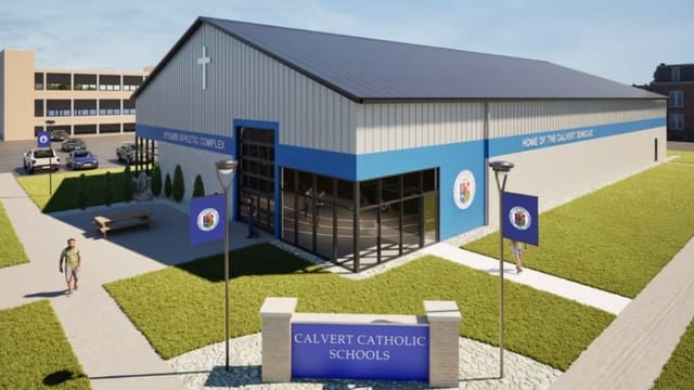 Calvert Catholic Schools breaks ground on Dysard Athletic Complex