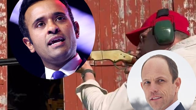 Casey Putsch uses racial slurs against Vivek Ramaswamy in rifle video
