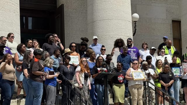 Ohio progressive group turns FBI raid into voter mobilization pitch