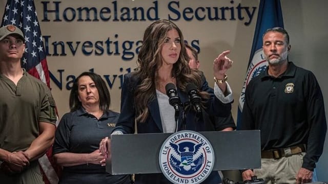 Kristi Noem out as DHS secretary; Trump to nominate Oklahoma Sen. Mullin