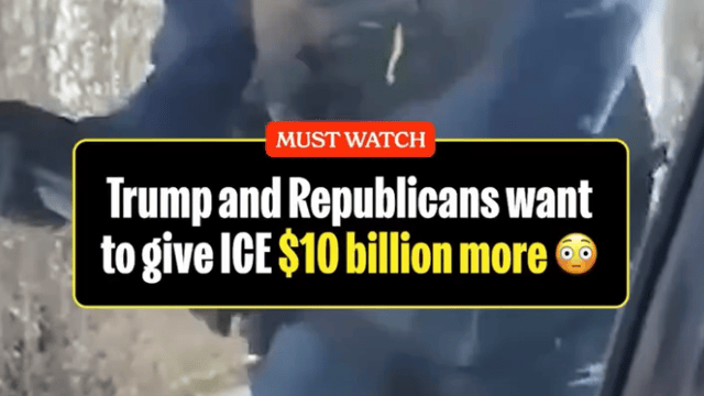 Trump wants us to believe there's no money to fund health care—but there's money for this?
