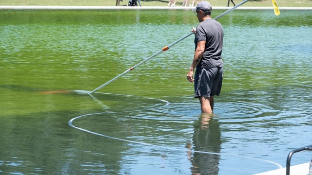 An Ohio company won a no-bid contract to keep the Reflecting Pool clear. It turned green instead.