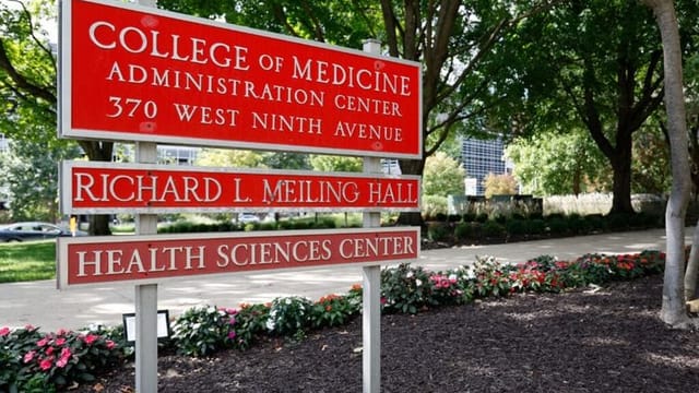 Ohio State University College of Medicine is being investigated by the Justice Department