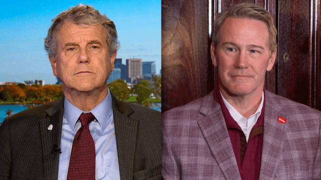 Democrat Sherrod Brown leads Ohio Republican U.S. Sen. Jon Husted in quarterly fundraising