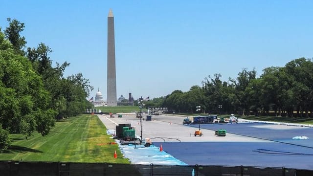 Prosecutors drop vandalism charges for Reflecting Pool damage, blame ‘contractor error’