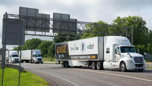 Self-driving trucks are cruising Ohio roads
