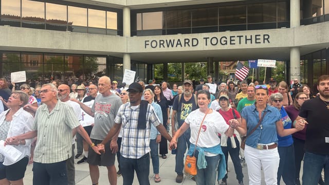 Ohioans rally to support Haitians living with temporary protected status after Supreme Court ruling