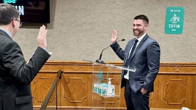 Tiffin City Council names Kyle Daugherty to fill at-large vacancy