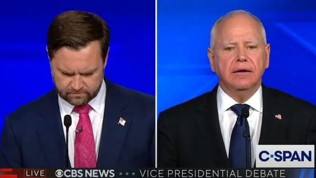 Top moments from the Walz-Vance veep debate