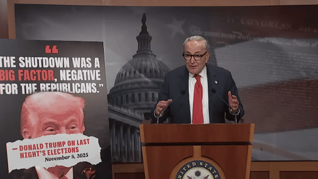 Democratic leaders fresh from election wins demand Trump meeting over shutdown