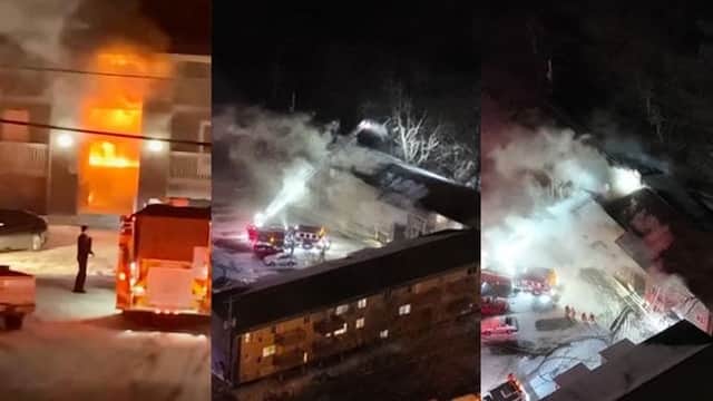 Fire at Tiffin apartment building displaces 12 residents, severely damages units