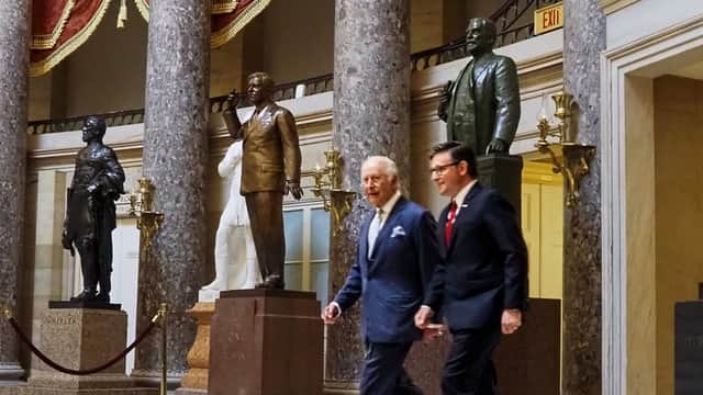 King Charles III in historic speech to Congress cites ‘checks and balances’ on executive power